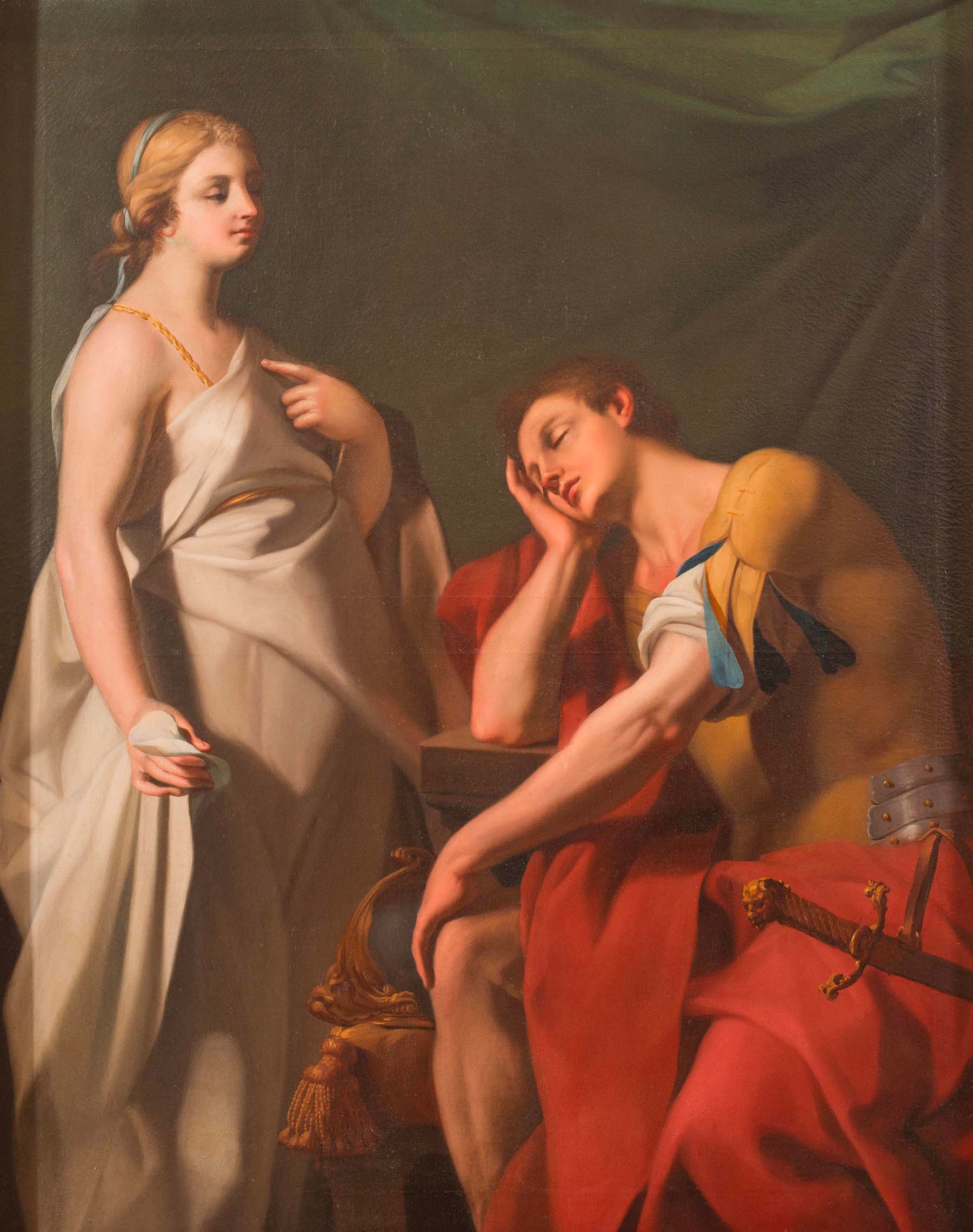 “Selene e Endimione”, opera di Girolamo Donnini.
