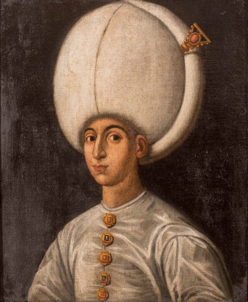 “Ritratto di giovane Sultano”, opera di un pittore del XVII sec. Gregory's Aste Bologna.