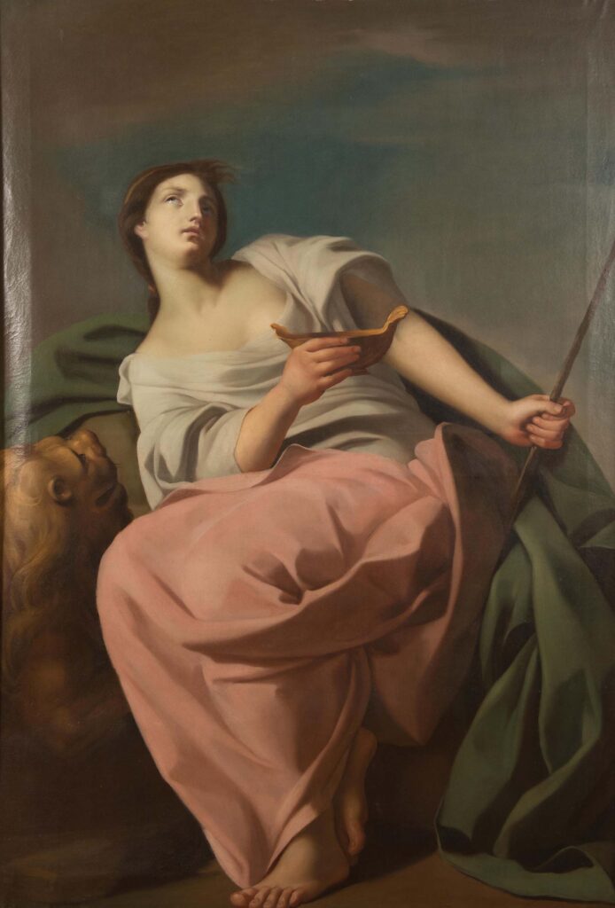 "Circe", importante dipinto attribuito a Simone Brentana.
