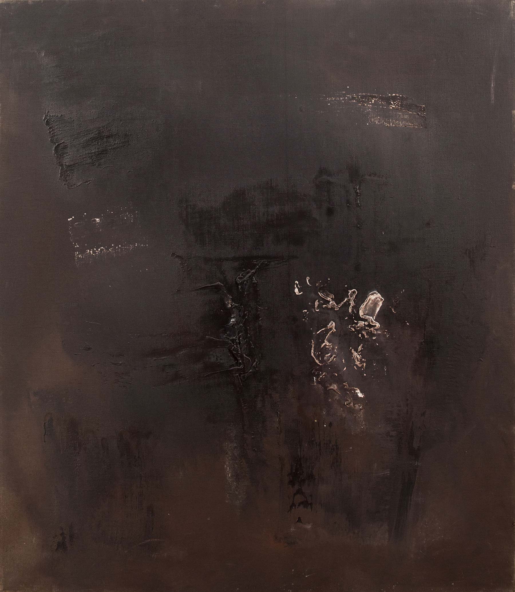 “Testa”, opera di Vasco Bendini, risalente al 1960.