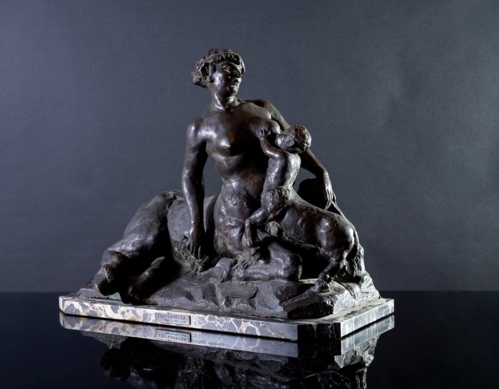 "Centauressa" di Decimo Passani, importante scultura in bronzo
