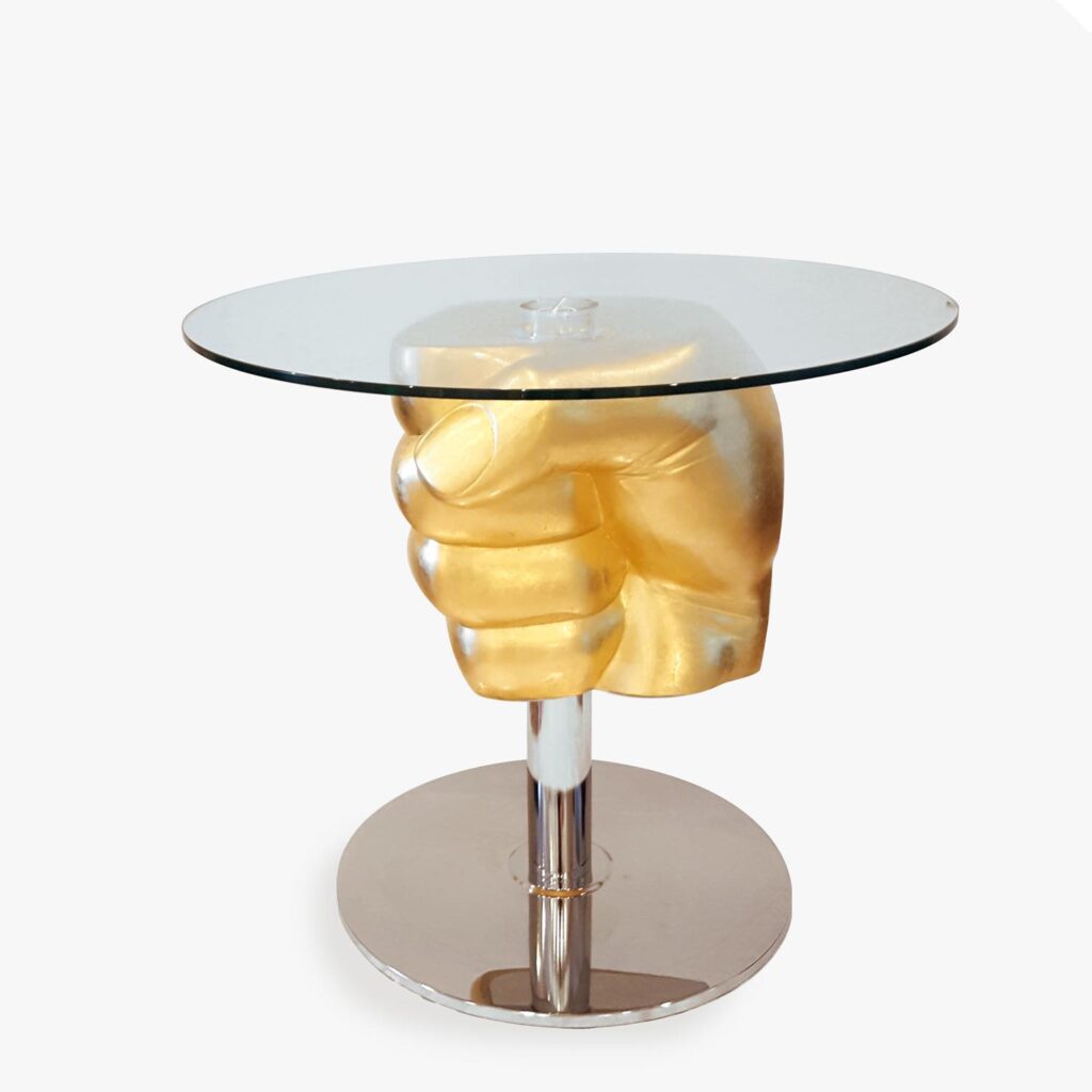 Cleto Munari, "Tavolo FIST", 2014.