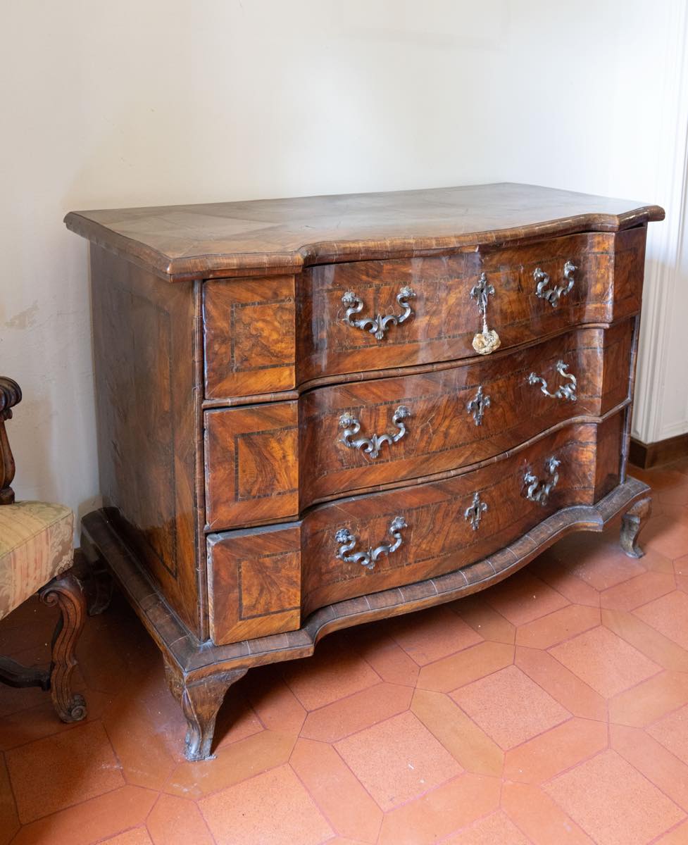 Cassettone, Emilia, metà del XVIII secolo.