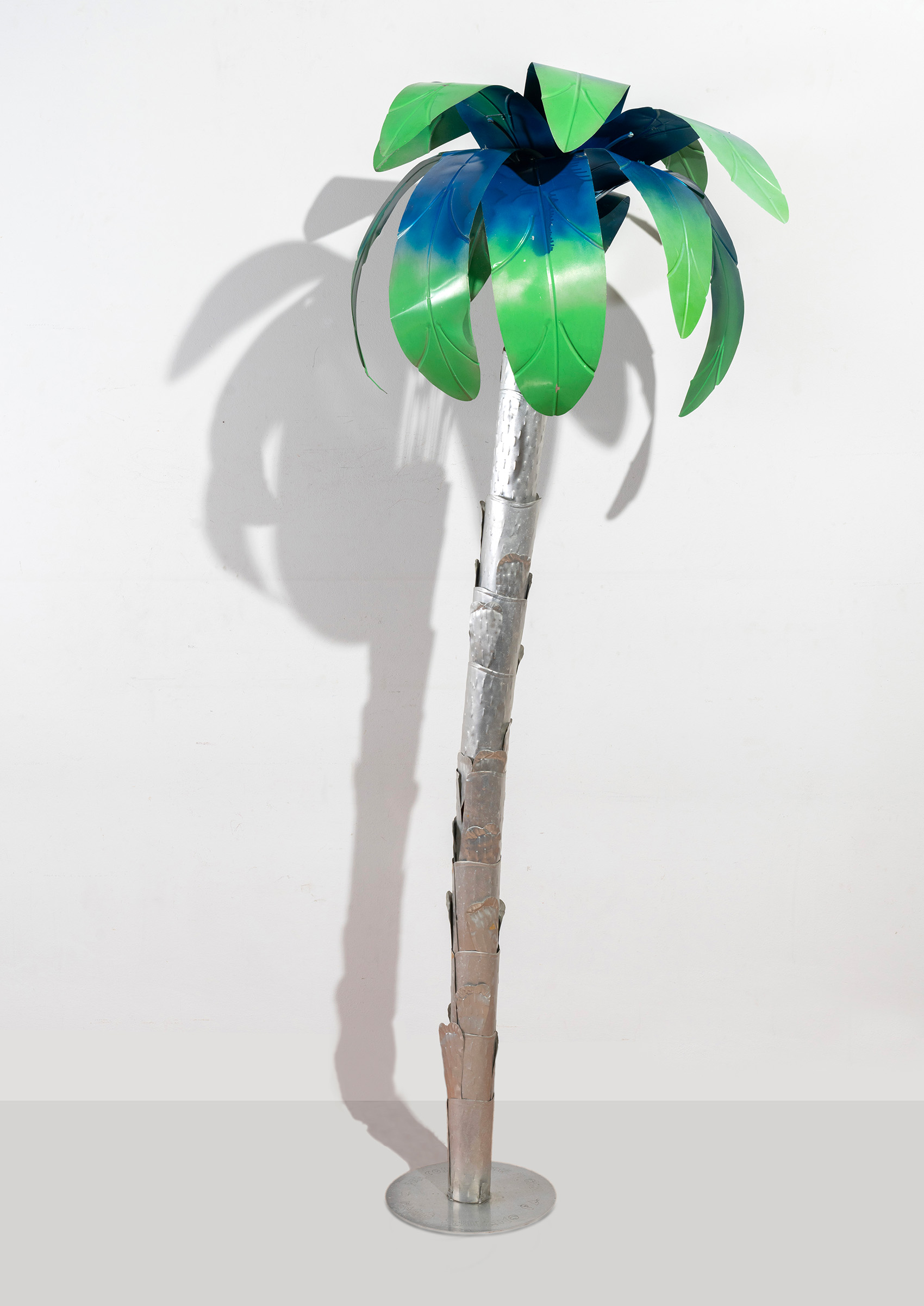 “For the Construction of an Oasis”, sculpture by Mario Schifano, 1979.