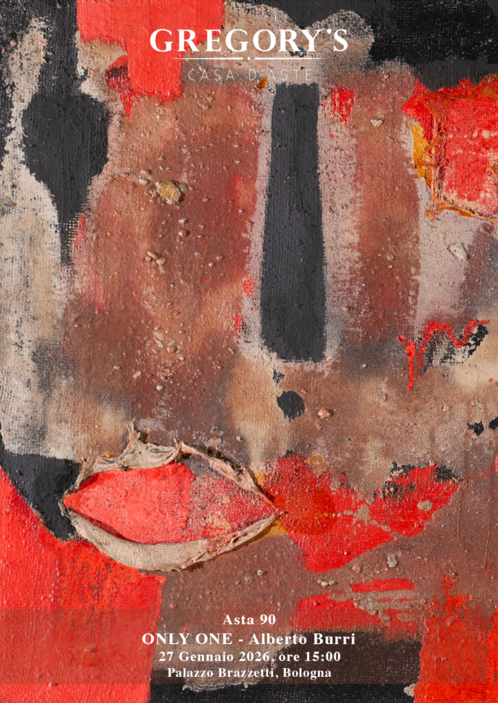 Asta 90 - ONLY ONE - Alberto Burri, "Sabbia", 1952.