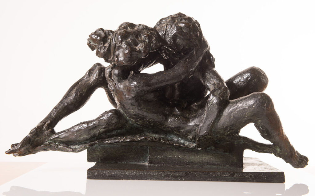 Augusto Murer scultura in bronzo 1983 – opera firmata venduta in asta da Gregory’s Casa d’Aste