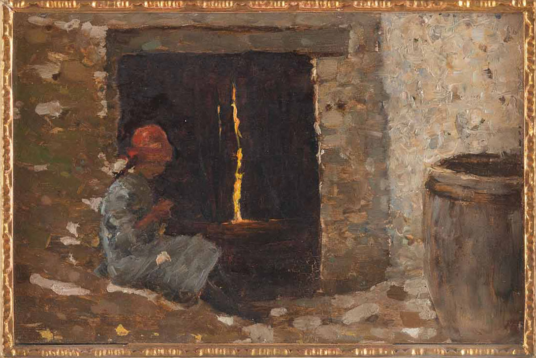 Flavio Bertelli (1865–1941), “Umile cantuccio”, 1924.