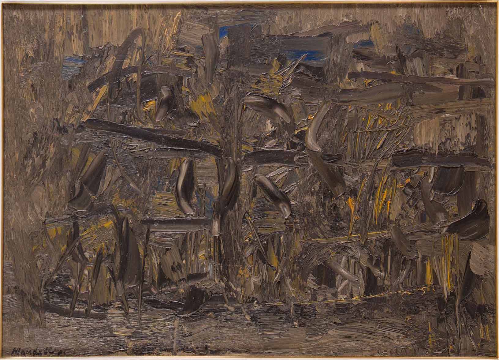 Pompilio Mandelli (1912-2006), “Paesaggio in Dicembre”, 1961.