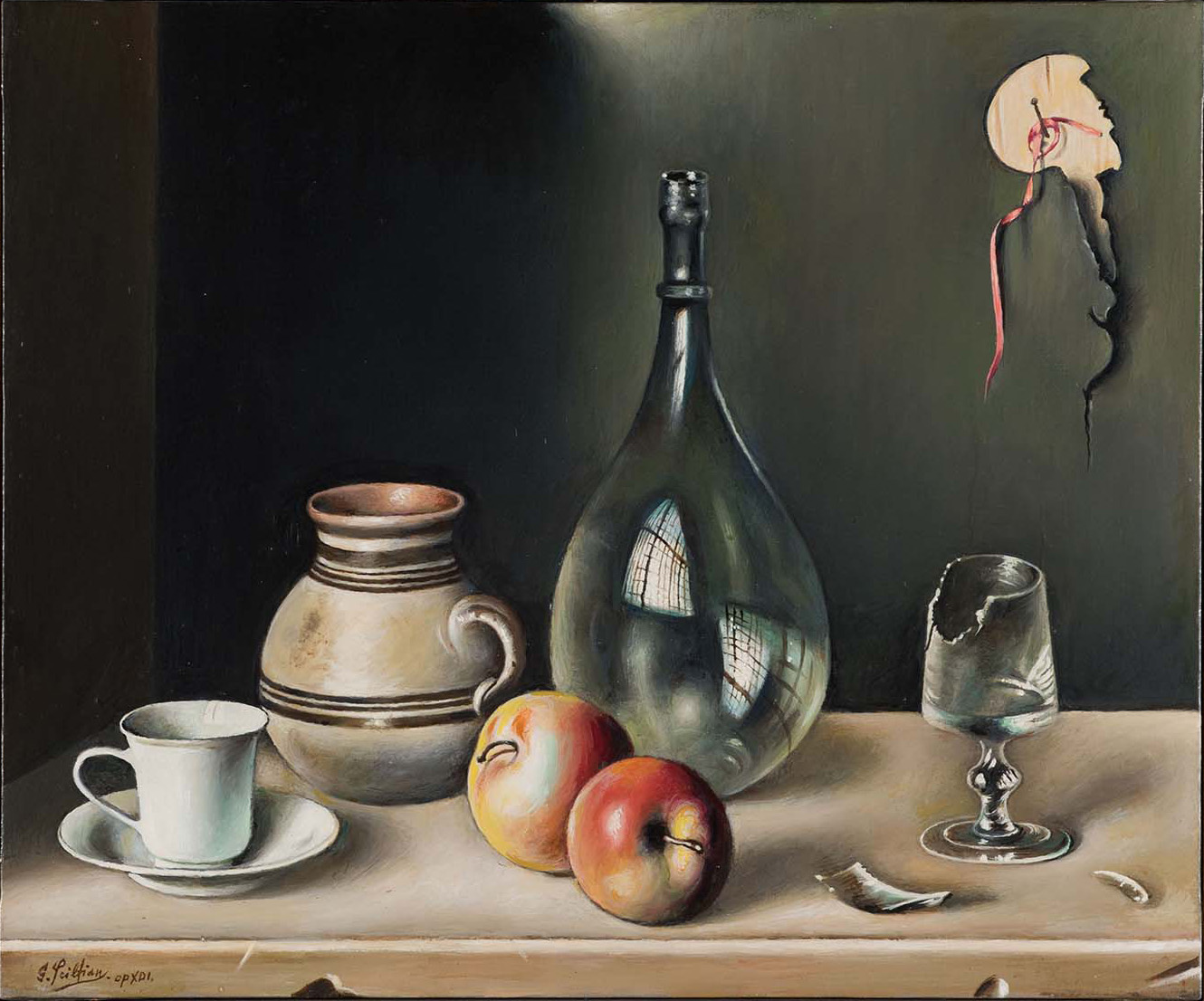 Gregorio Sciltian (1900–1985), “Natura morta”, Venezia – 1976.