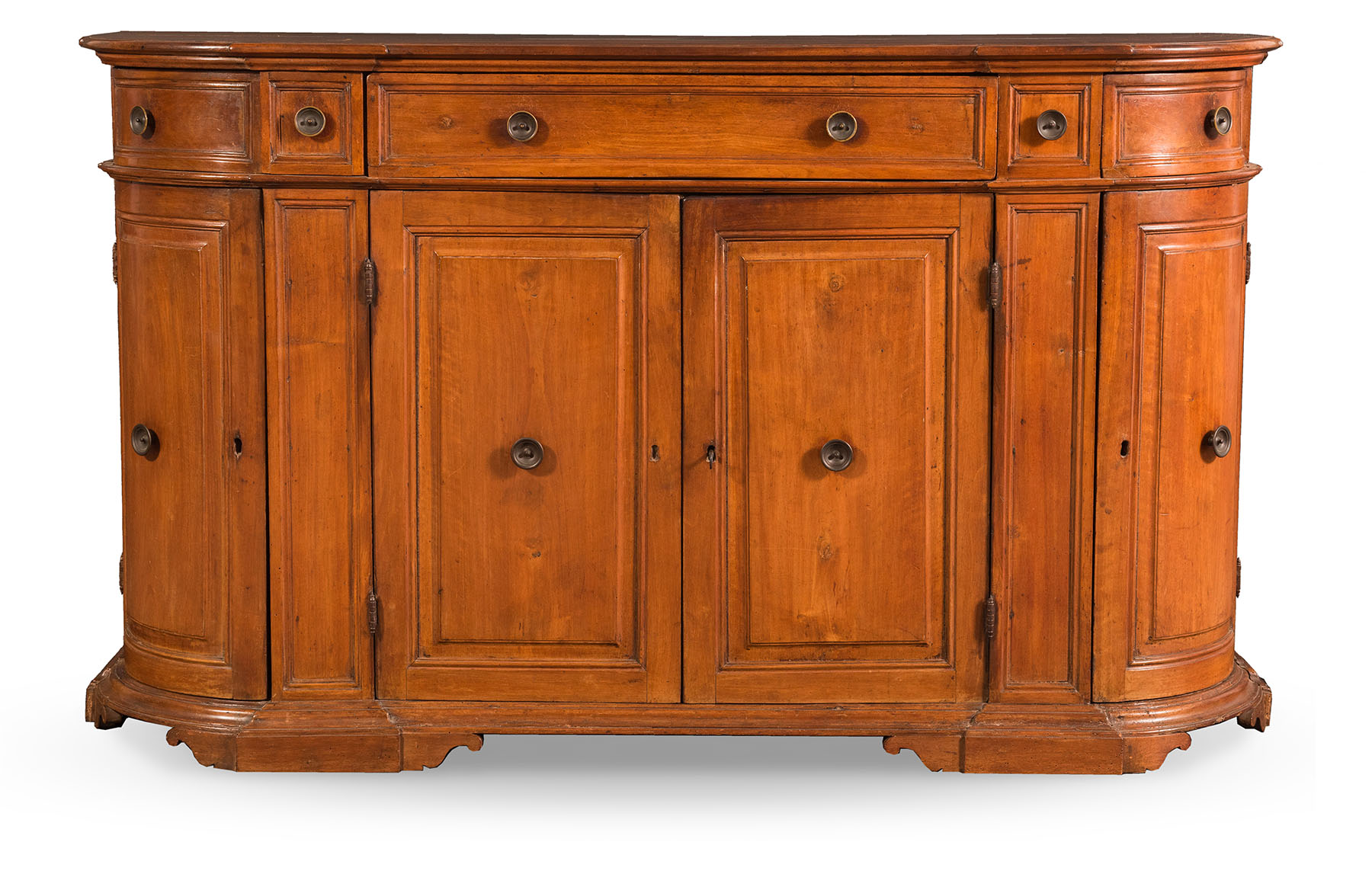Credenza in legno di noce, XVII sec.