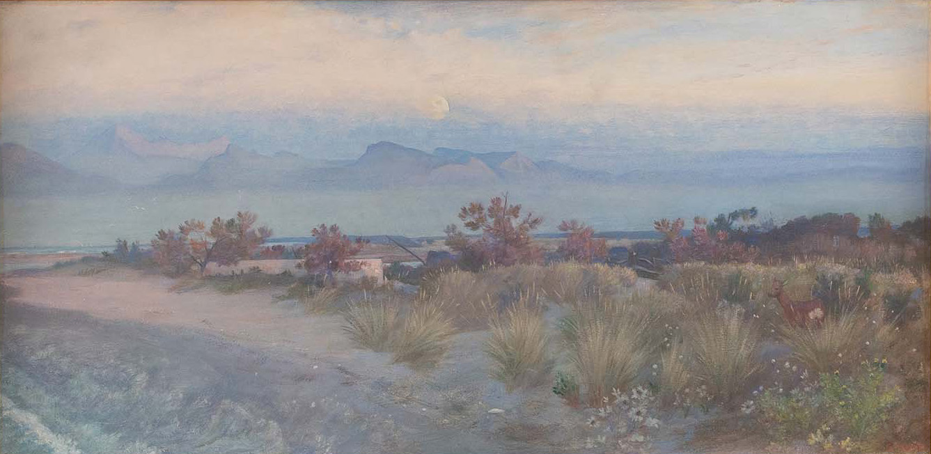 Giovanni Costa detto Nino (1826-1903), “Paesaggio”