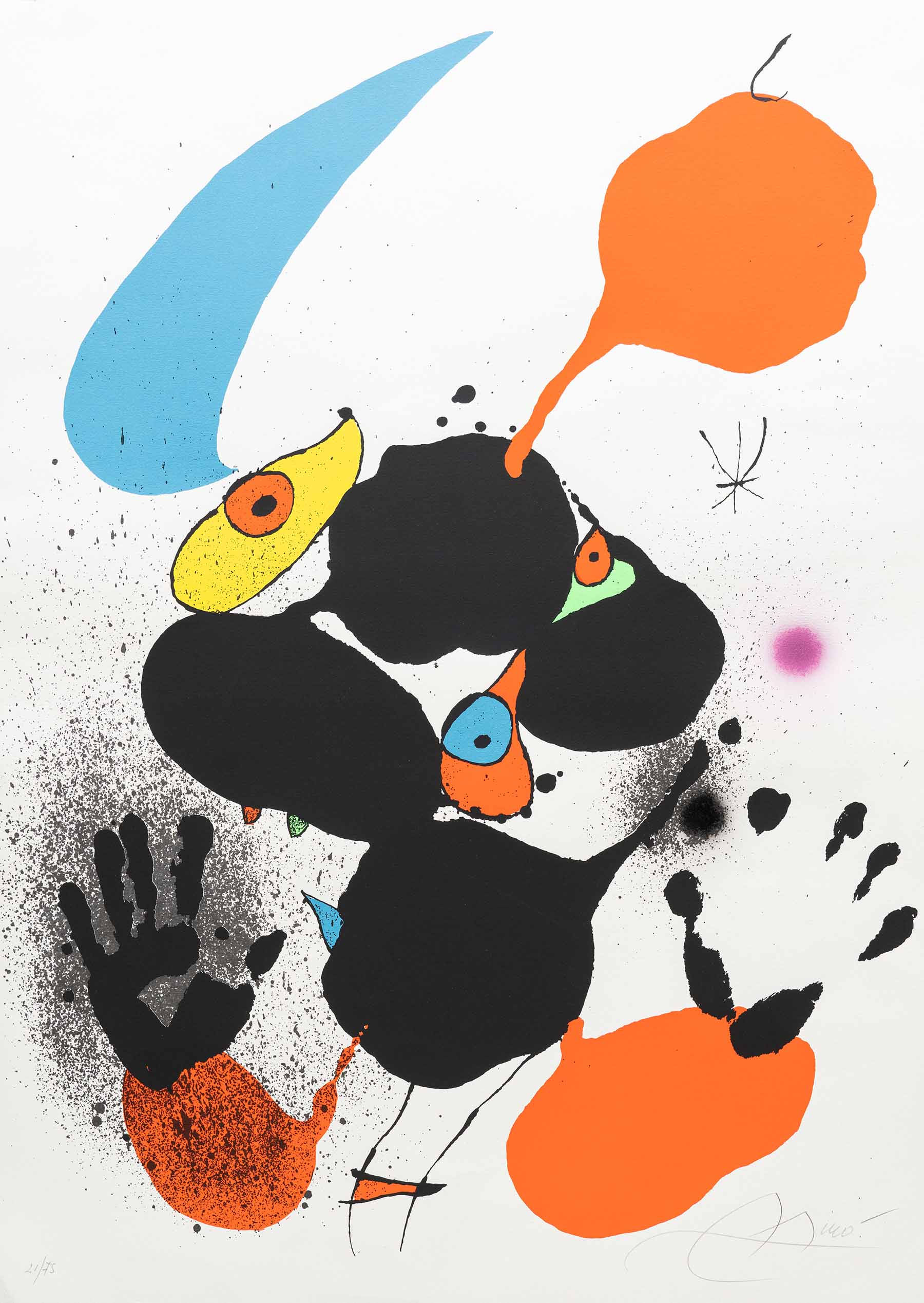 Joan Miró (1893-1983), “Godalla”, 1973.