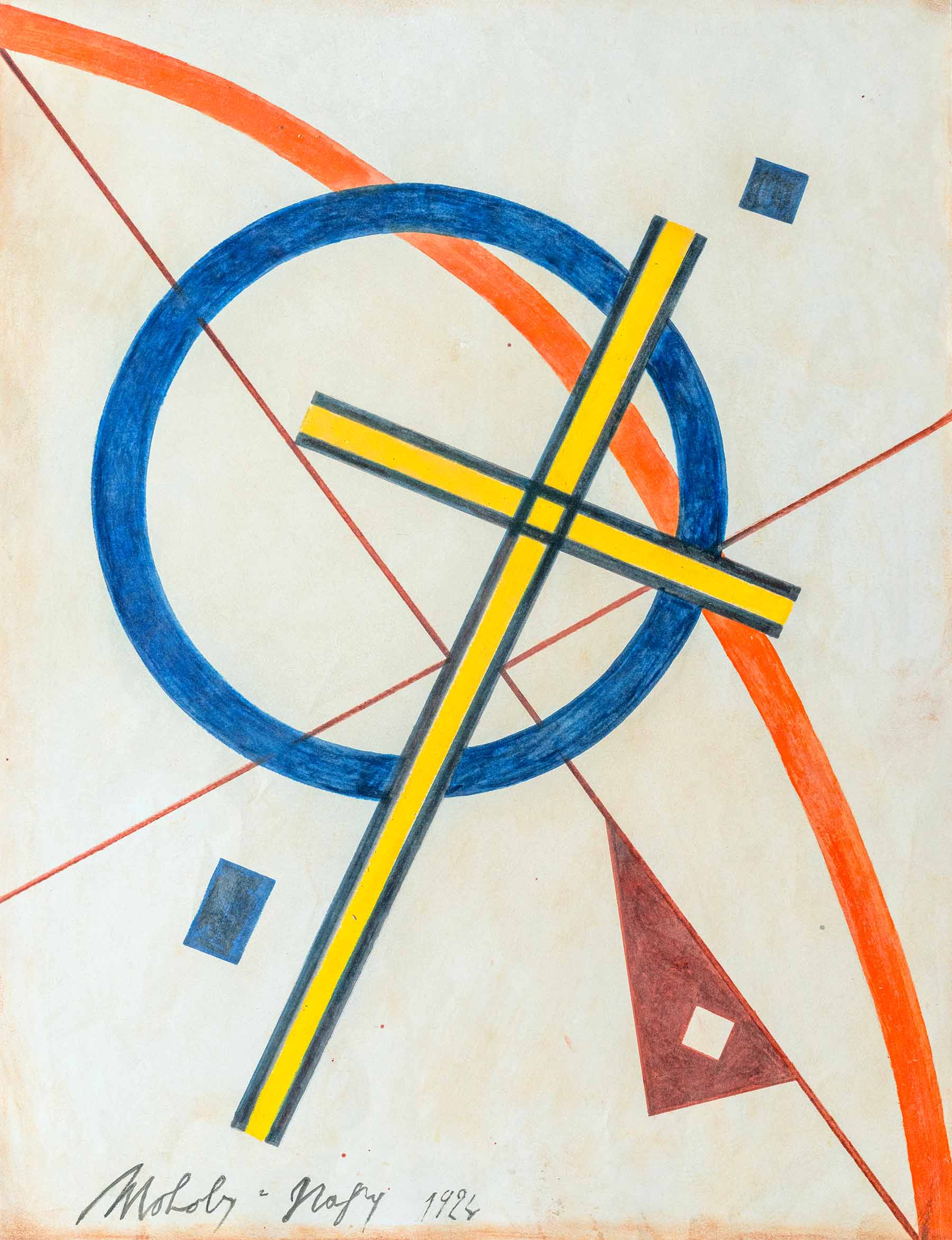Laszlo Moholy-Nagy (1895-1946) “Architektur 9”.
