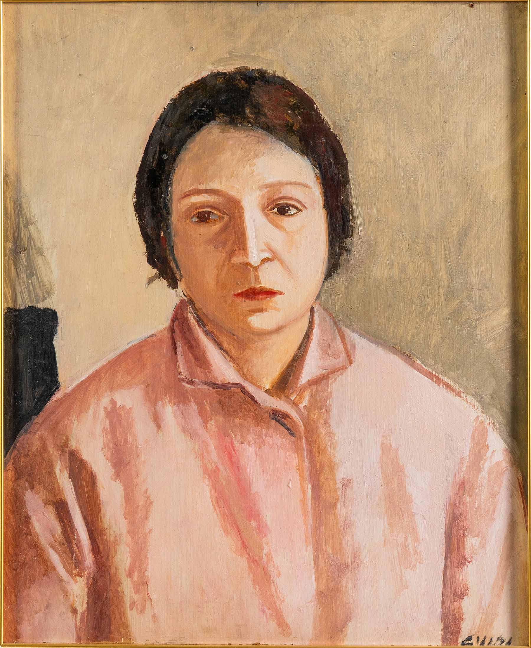 Virgilio Guidi (1891-1984), “Ritratto della moglie”, 1928.