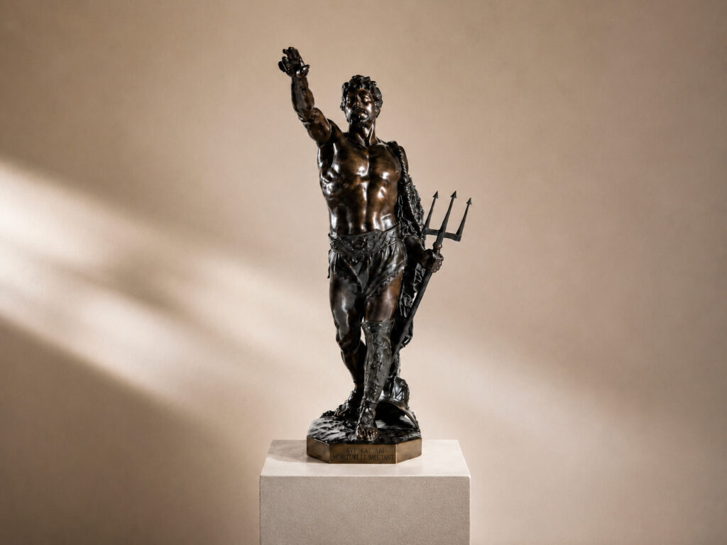 "Ave Caesar! Morituri te salutant", scultura di Pius Adamowitsch Welonski