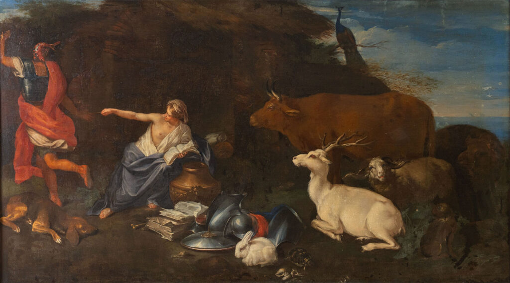 Dipinto raffigurante la Maga Circe, banner dei prossimi appuntamenti di Gregory's Casa d'Aste Bologna